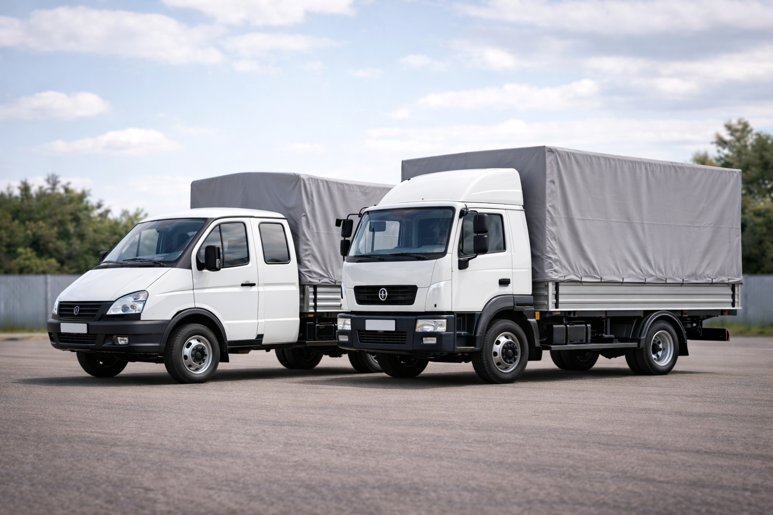 Грузовой автомобиль до 5 тонн для перевозки паллет и стройматериалов в Омске — «Грузоперевозка55»