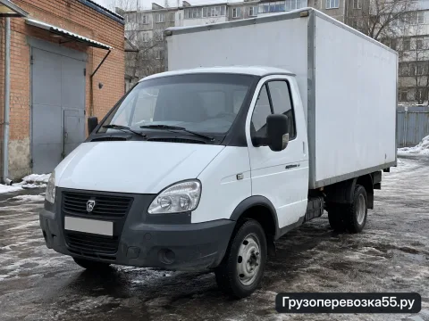 Газель 3 м · Тент · 1,55 т — перевозчик Евгений, Омск