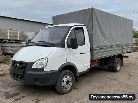 Газель удлинённая · Тент · 2 т — перевозчик Николай, Омск