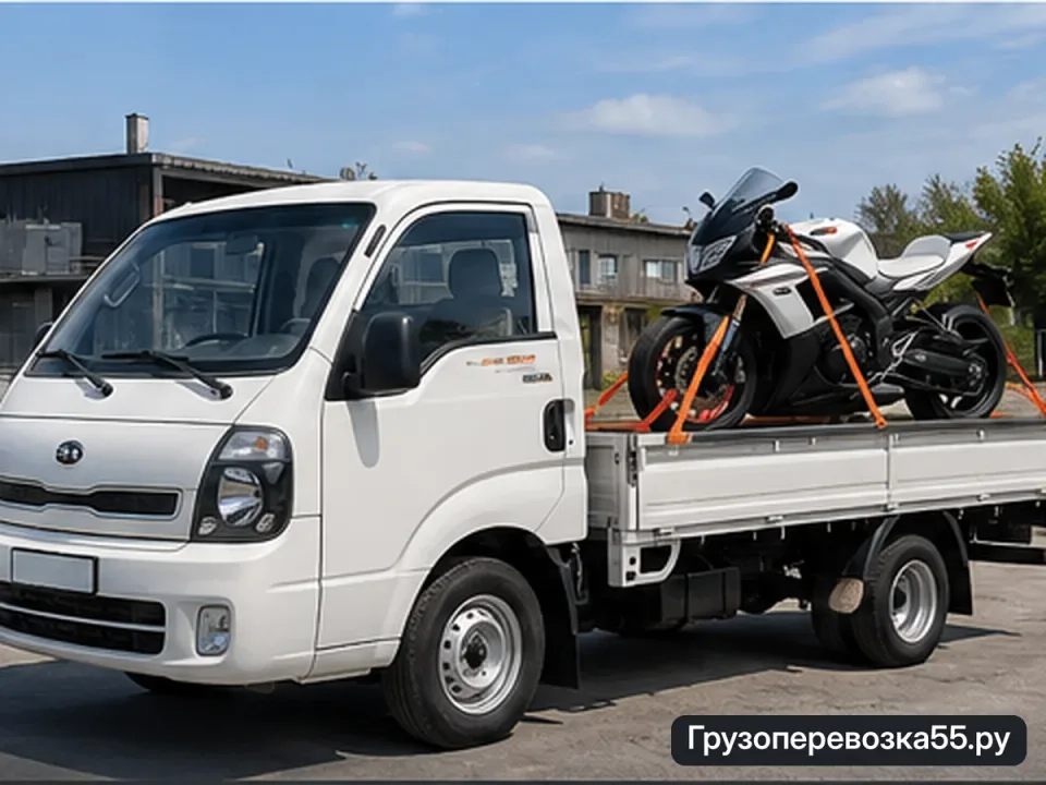 Kia Granto с КМУ · Манипулятор · 18 т — перевозчик Александр, Омск