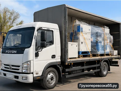 Foton с КМУ · Манипулятор · 5 т — перевозчик Алексей, Омск